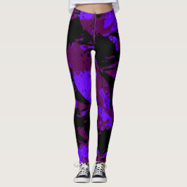 Legging aura roxa da orquídea