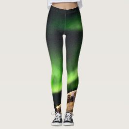 Legging Aurora Borealis Norte Light Ilulissat Groelândia