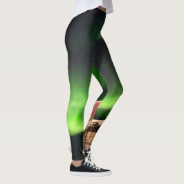 Legging Aurora Borealis Norte Light Ilulissat Groelândia