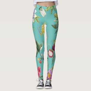 Legging Ave E Flores Verão
