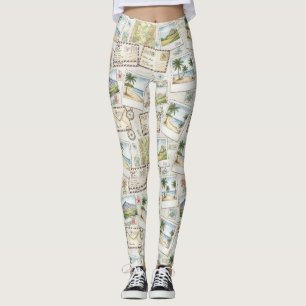Legging Aventura de Correio Aéreo Vintage (1)