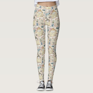 Legging Aventura de Correio Aéreo Vintage (2)