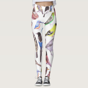 Legging Aves da América - animais de companhia e aves sel