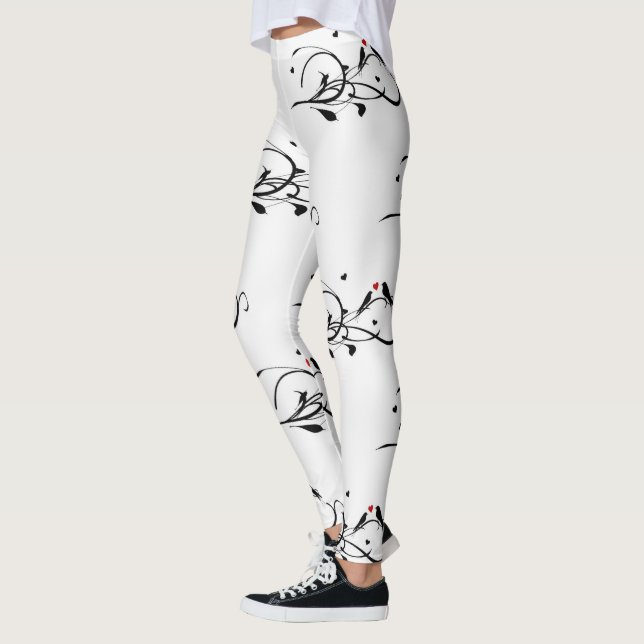 LEGGING **AVES DE AMOR** PERNAS (Esquerda)