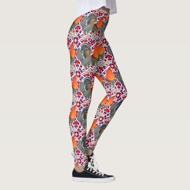 Legging Aves de Briga Estrelas e Listras (Direita)
