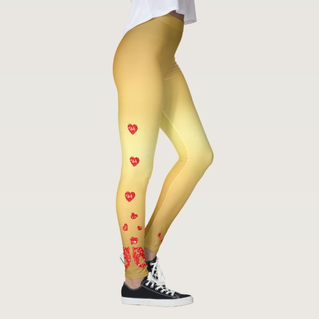 Legging Aves Vermelhas (Direita)