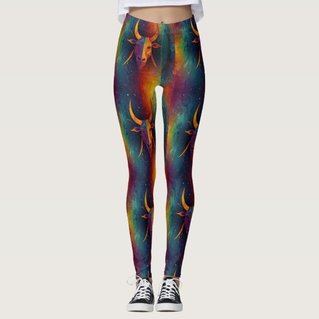 Legging Aztec Zodiac Abstrato Mix (Frente)