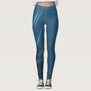 Legging Azuis do redemoinho