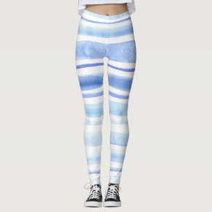 Legging Azul-aquarela