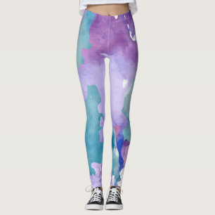 Legging Azul Camouflage