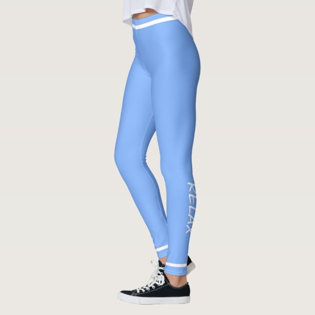 Legging Azul Céu RELATIVO (Esquerda)
