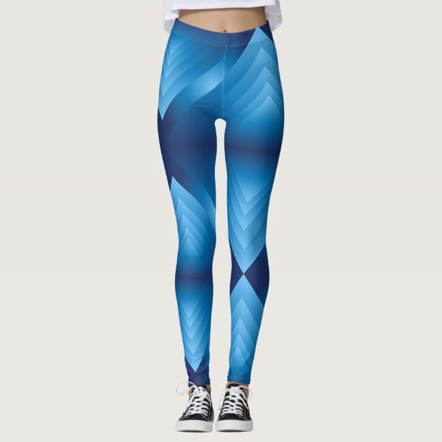 Legging azul clássico 21 (Frente)