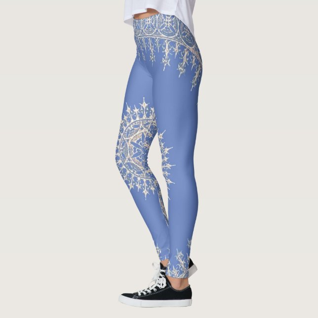 Legging Azul de Newport (Esquerda)