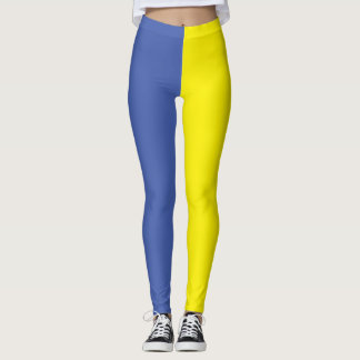 Legging Azul e Amarelo na Ucrânia