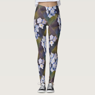 LEGGING AZUL ESQUEÇA-ME NOTAS   LEGISLAÇÕES FLORÍVEIS
