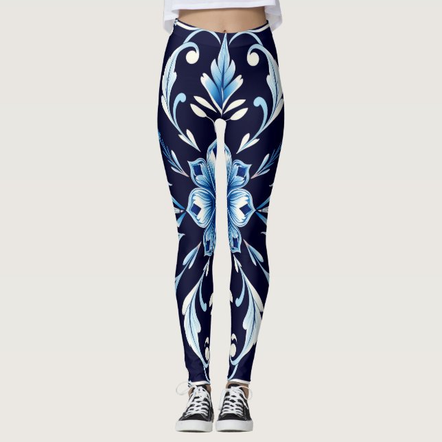 legging azul harmonia (Frente)