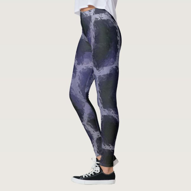 Legging Azul impresso (Esquerda)