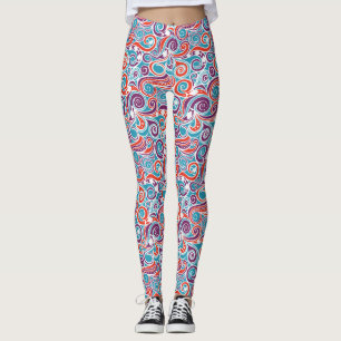 Legging azul-marinho