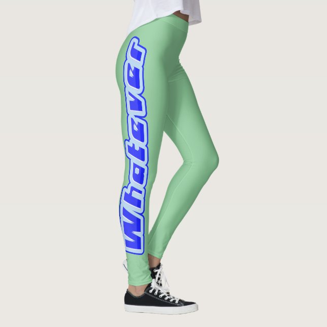 Legging Azul Qualquer Coisa (Direita)
