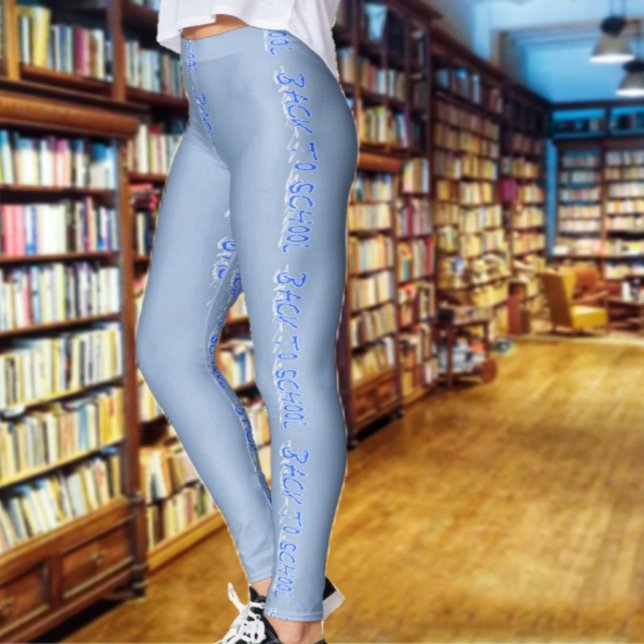 Legging Azul-sombra BTS (Walk around campus in these, they are most likely appropriate!)