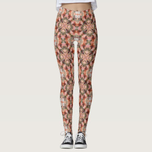 Legging Azulejo caleidoscópico moderno abstrato