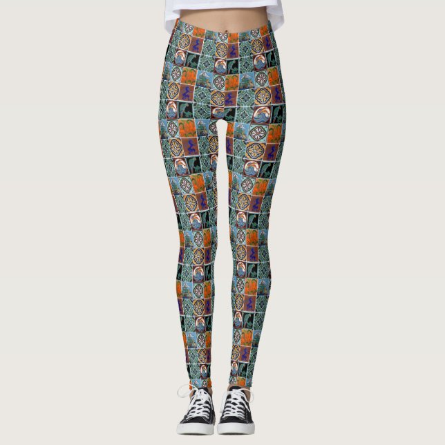 Legging azulejos catalinas (Frente)