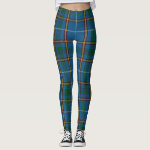 Legging Bain Clan Scottish Tartan Xadrez Patterno