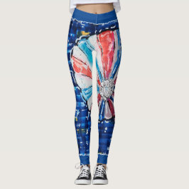 Legging Balão de Ar Quente Céu Azul