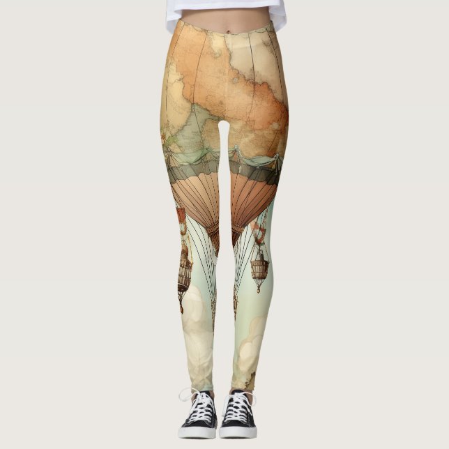 Legging Balão de Ar Quente Steampunk (5) (Frente)