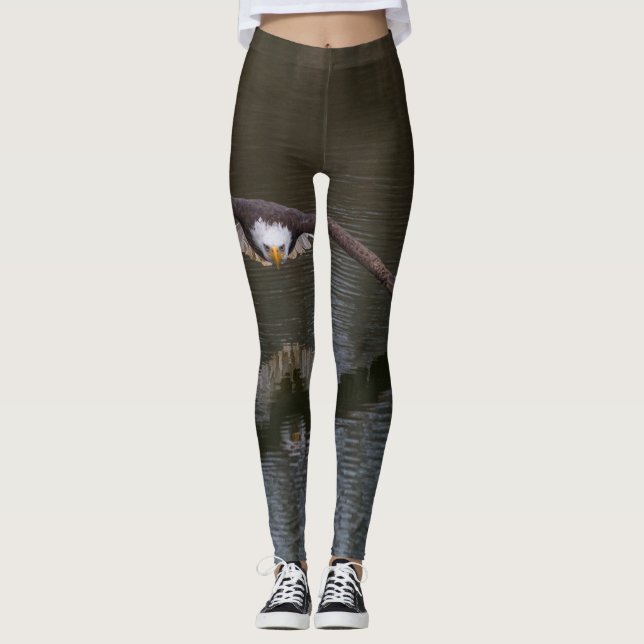 Legging Bald Eagle em Voo (Frente)