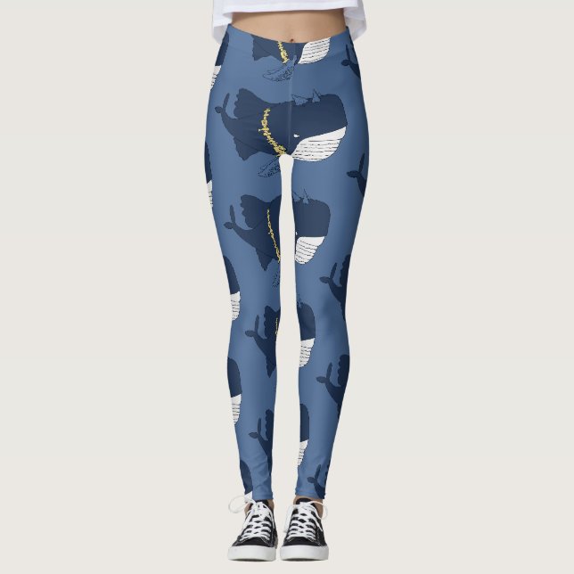 Legging Baleia Vigilante (Frente)