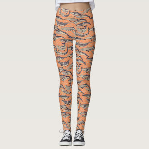 Legging baleias-da-índia