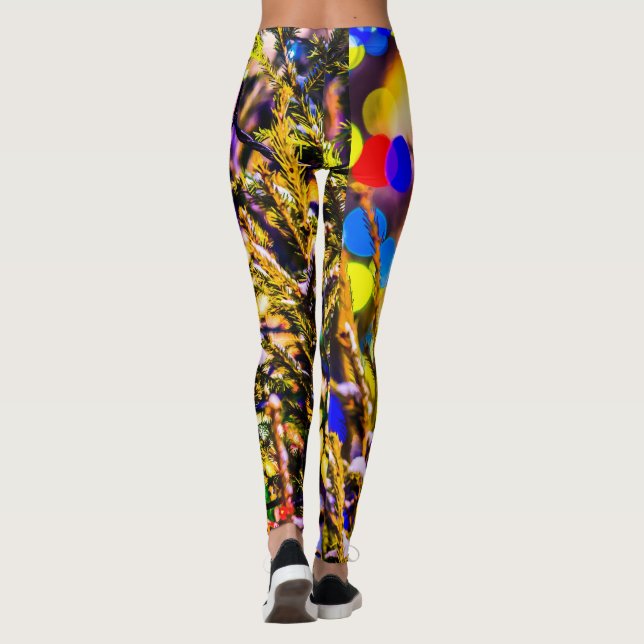 Legging Ball Red de Natal (Verso)