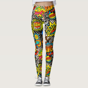 Legging Bam, golpe, crescimento