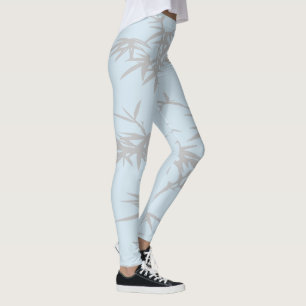 Legging Bambu congelado no céu gelado