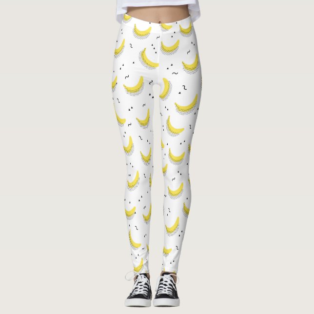 Legging Bananas Geométricas (Frente)