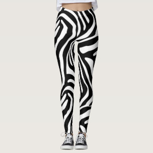 Legging Bandas Zebra Clássicas