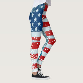 Legging Bandeira Americana