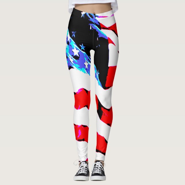 Legging bandeira americana (Frente)