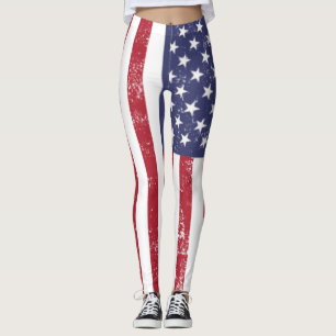 Legging bandeira americana