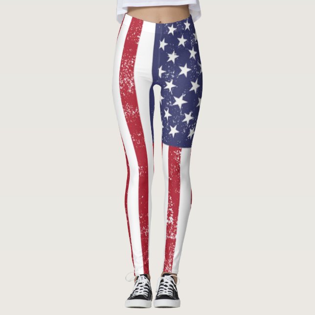 Legging bandeira americana (Frente)