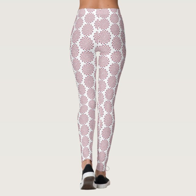 Legging Bandeira Americana em Espiral (Verso)