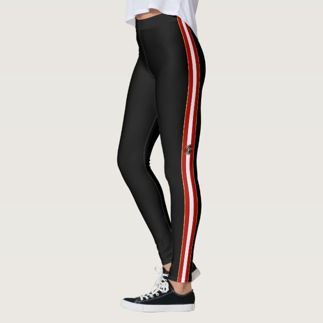 Legging Bandeira austríaca (Esquerda)