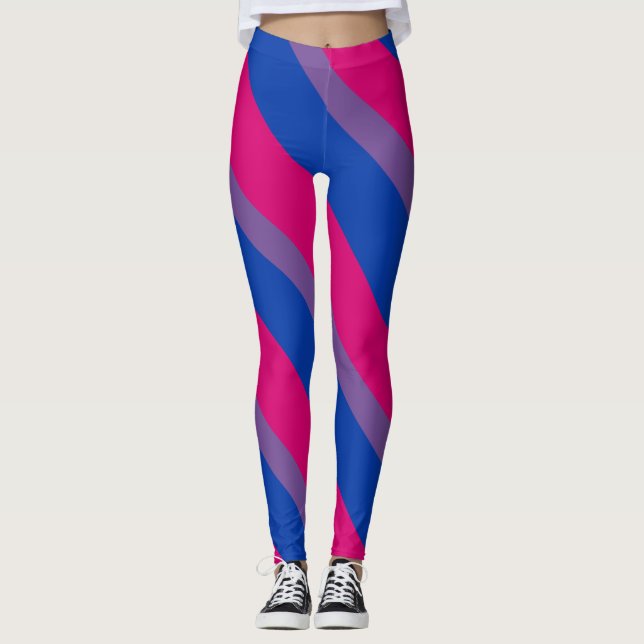 Legging Bandeira bissexual (Frente)