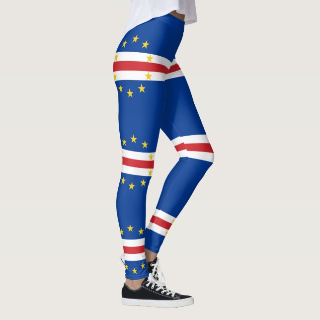 Legging Bandeira Cabo Verde (Direita)