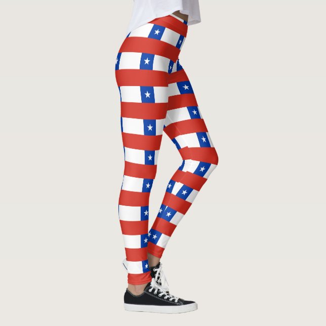 Legging bandeira chilena (Direita)