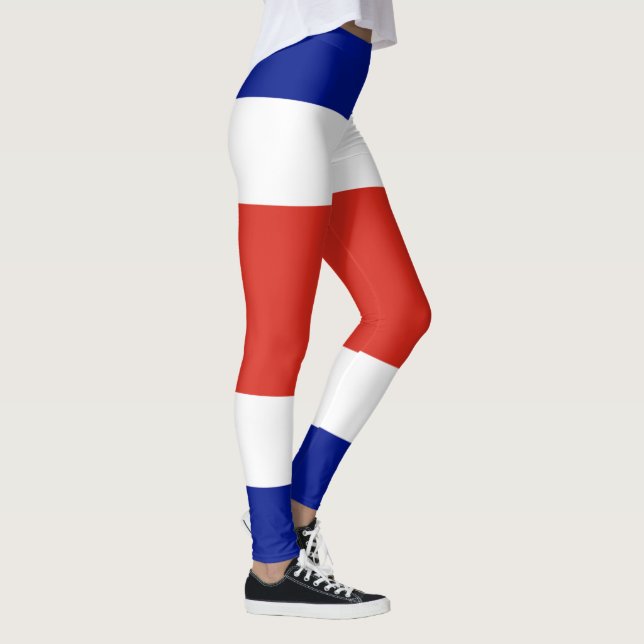 Legging Bandeira Civil da Costa Rica (Direita)