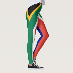 Legging Bandeira da África do Sul