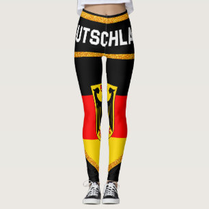 Legging Bandeira da alemanha