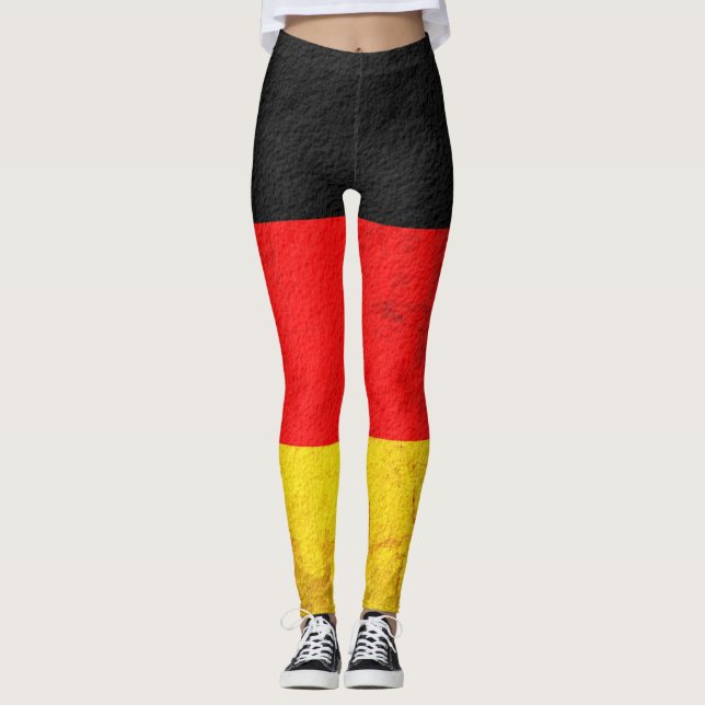 Legging Bandeira da Alemanha #3 (Frente)